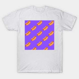 Purple Hot Dog T-Shirt